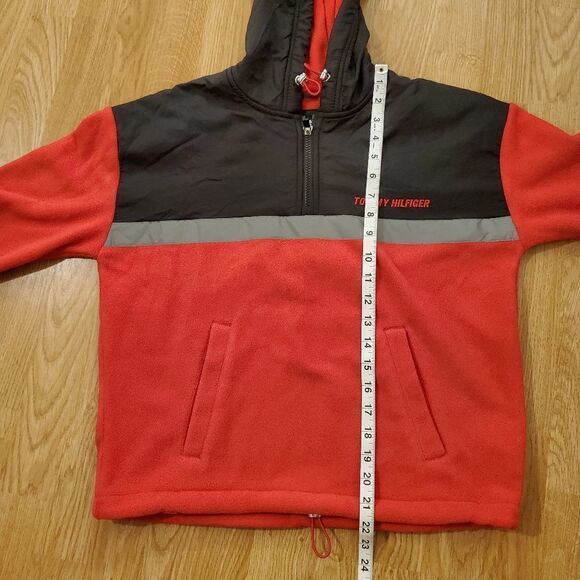Tommy Hilfiger Sport Polar Fleece Half-Zip Hoodie size XS - NEW - Picture 7 of 10